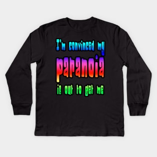 Paranoia Kids Long Sleeve T-Shirt